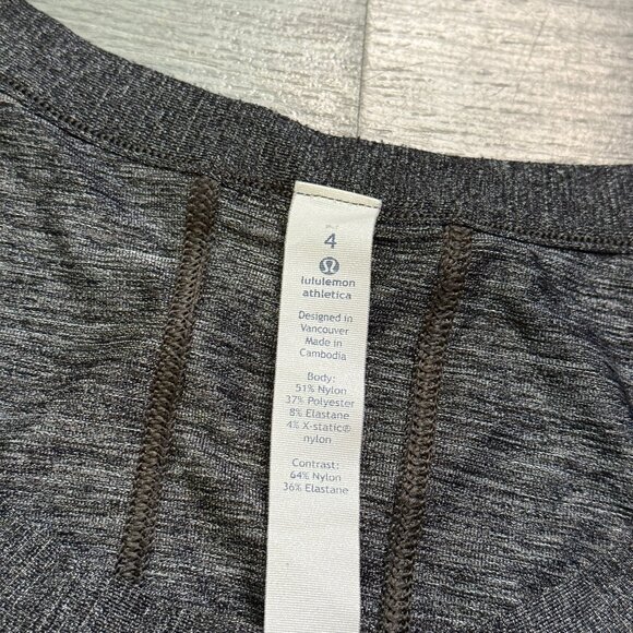 Lululemon Women's Pace Perfect Tank - Dark Grey - Picture 4 of 6